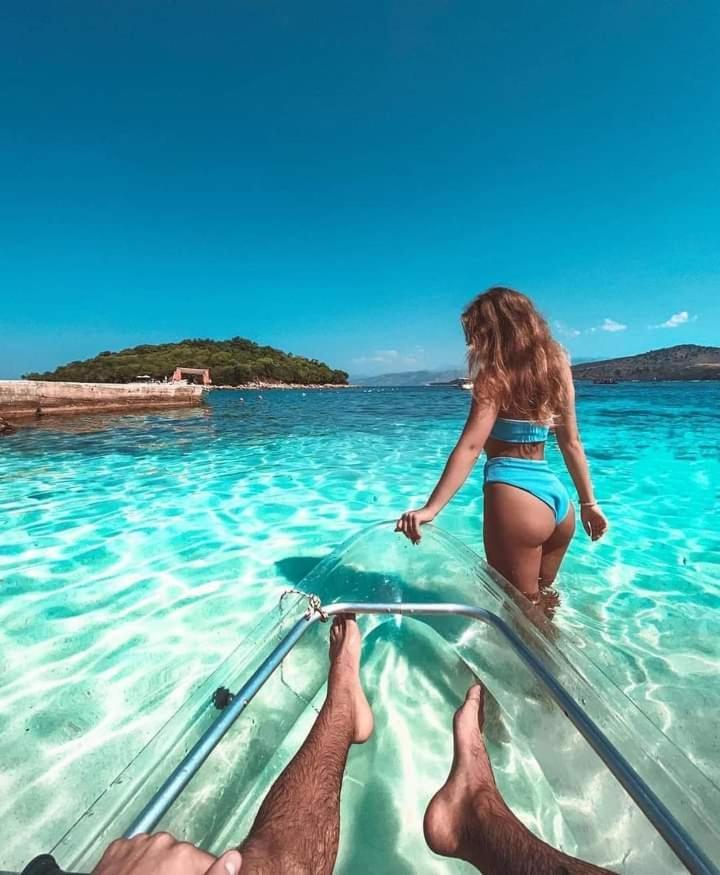 Altin Skrapari Guesthouse Ksamil Bagian luar foto